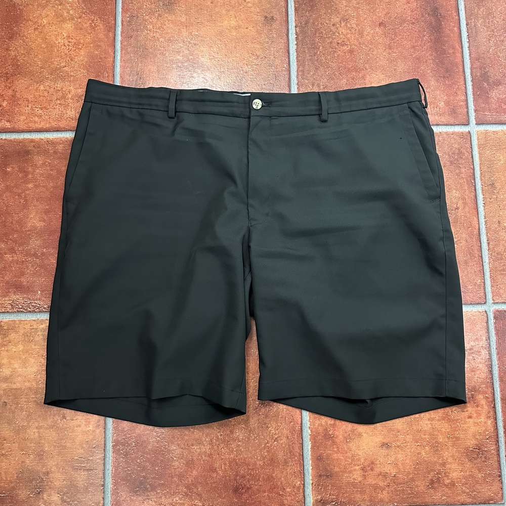 Peter Millar Performance Black Lightweight Stretch Shorts Size 42